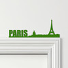Door Topper Paris City Skyline Various Colours Top Of Door Frame Decorative Sign