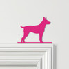 Door Topper Rat Terrier Dog Various Colours Top Of Door Frame Decorative Sign
