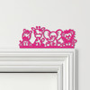 Door Topper Safari Animals Kids Room Decor Various Colours Frame Decor Sign