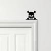 Door Topper Skull Gothic Halloween Decor Various Colours Decorative Sign