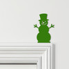 Door Topper Snowman Christmas Decor Various Colours Top Of Door Decorative Sign