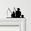 Door Topper Son Father Fishing Various Colours Top Of Door Frame Decorative Sign