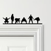 Door Topper Sumo Fighters Various Colours Top Of Door Frame Decorative Sign