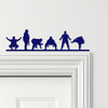 Door Topper Sumo Fighters Various Colours Top Of Door Frame Decorative Sign