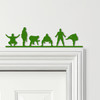 Door Topper Sumo Fighters Various Colours Top Of Door Frame Decorative Sign