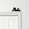 Door Topper Boy Lying Reading Book Various Colours Top Of Door Decorative Sign