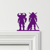 Door Topper Vikings Various Colours Top Of Door Frame Decorative Sign