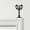 Door Topper Vintage Lamp Post Various Colours Top Of Door Frame Decorative Sign