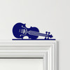 Door Topper Violin Instrument Various Colours Top Of Door Frame Decorative Sign
