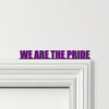 Door Topper We Are The Pride Manchester United Football Various Colours Sign
