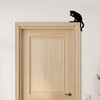 Door Topper Cat Licking Paw Various Colours Top Of Door Frame Decorative Sign