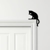 Door Topper Cat Licking Paw Various Colours Top Of Door Frame Decorative Sign