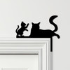 Door Topper Cat With Kitten Various Colours Top Of Door Frame Decorative Sign