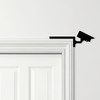 Door Topper CCTV Camera Various Colours Top Of Door Frame Decorative Sign