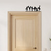 Door Topper Cheerleaders Various Colours Top Of Door Frame Decorative Sign