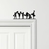 Door Topper Cheerleaders Various Colours Top Of Door Frame Decorative Sign