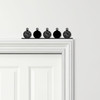 Door Topper Christmas Decor Baubles Various Colours Top Of Door Decorative Sign