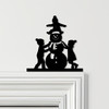 Door Topper Christmas Decor Building Snowman Various Colours Frame Decor Sign