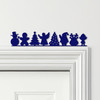 Door Topper Christmas Decor Traditional Characters Various Colours Decor Sign