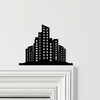 Door Topper City Skyscrapers Various Colours Top Of Door Frame Decorative Sign