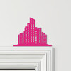 Door Topper City Skyscrapers Various Colours Top Of Door Frame Decorative Sign