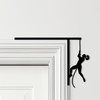 Door Topper Climbing Woman Various Colours Top Of Door Frame Decorative Sign