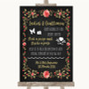 Chalk Style Blush Pink Rose and Gold Pick A Prop Photobooth Wedding Sign