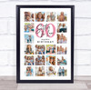 Photo Collage 60th Birthday Gift For Sister-In-Law 20-Photo Print Or Canvas Photo Collage 60th Birthday Gift For Sister-In-Law 20-Photo Print Or Canvas