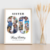 Photo Collage 80th Birthday Custom Gift For Her 16-Photo 80 Print Or Canvas Photo Collage 80th Birthday Custom Gift For Her 16-Photo 80 Print Or Canvas