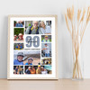 Photo Collage 90th Birthday Custom Gift For Fiancé 10-Photo Print Or Canvas Photo Collage 90th Birthday Custom Gift For Fiancé 10-Photo Print Or Canvas