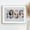 Photo Collage Blue Birthday Gift For Son 23-Photo Year 1996 Print Or Canvas