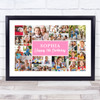 Photo Collage Kids Birthday Gift For Girls Any Age 22-Photo Print Or Canvas