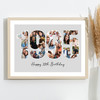 Photo Collage 22-Photo Birthday Gift For Him Grey Year 1995 Print Or Canvas Photo Collage 22-Photo Birthday Gift For Him Grey Year 1995 Print Or Canvas