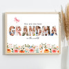 Photo Collage Floral 7-Photo Gift For Grandma Any Occasion Print Or Canvas Photo Collage Floral 7-Photo Gift For Grandma Any Occasion Print Or Canvas