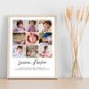 Photo Collage Kids Memorial Personalised Gift For Anyone 9-Photo Print Or Canvas