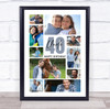 Photo Collage 40th Birthday Personalised Gift For Uncle 10-Photo Print Or Canvas Photo Collage 40th Birthday Personalised Gift For Uncle 10-Photo Print Or Canvas