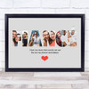 Photo Collage 6-Photo Personalised Gift For Fiancée Any Occasion Print Or Canvas Photo Collage 6-Photo Personalised Gift For Fiancée Any Occasion Print Or Canvas
