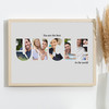 Photo Collage 4-Photo Personalised Gift For Uncle Any Occasion Print Or Canvas