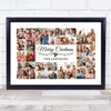 Photo Collage Christmas Personalised Gift For Anyone 22-Photo Print Or Canvas