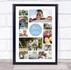 Photo Collage Kids Boys Birthday Personalised Gift 10-Photo Print Or Canvas