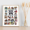 Photo Collage Kids Boys Birthday Personalised Gift 20-Photo Print Or Canvas