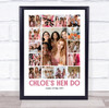 Photo Collage Hen Do Personalised Gift For Bride 15-Photo Print Or Canvas