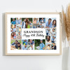 Photo Collage 40th Birthday Custom Gift For Grandson 22-Photo Print Or Canvas Photo Collage 40th Birthday Custom Gift For Grandson 22-Photo Print Or Canvas