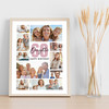 Photo Collage 60th Birthday Custom Gift For Daughter 10-Photo Print Or Canvas Photo Collage 60th Birthday Custom Gift For Daughter 10-Photo Print Or Canvas
