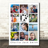 Photo Collage 11-Photo 7th Birthday Custom Gift For Kids Boys Print Or Canvas
