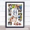 Photo Collage 21st Birthday Custom Gift For Grandson 10-Photo Print Or Canvas Photo Collage 21st Birthday Custom Gift For Grandson 10-Photo Print Or Canvas