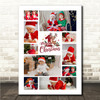 Photo Collage First Christmas Gift For Baby 10-Photo Reindeer Print Or Canvas Photo Collage First Christmas Gift For Baby 10-Photo Reindeer Print Or Canvas