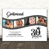Photo Collage 30th Birthday Gift For Girlfriend 4-Photo Film Print Or Canvas Photo Collage 30th Birthday Gift For Girlfriend 4-Photo Film Print Or Canvas