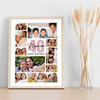 Photo Collage 40th Birthday Custom Gift For Stepmum 10-Photo Print Or Canvas Photo Collage 40th Birthday Custom Gift For Stepmum 10-Photo Print Or Canvas