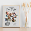 Photo Collage 50th Birthday Gift For Son-In-Law 7-Photo Grey Print Or Canvas Photo Collage 50th Birthday Gift For Son-In-Law 7-Photo Grey Print Or Canvas